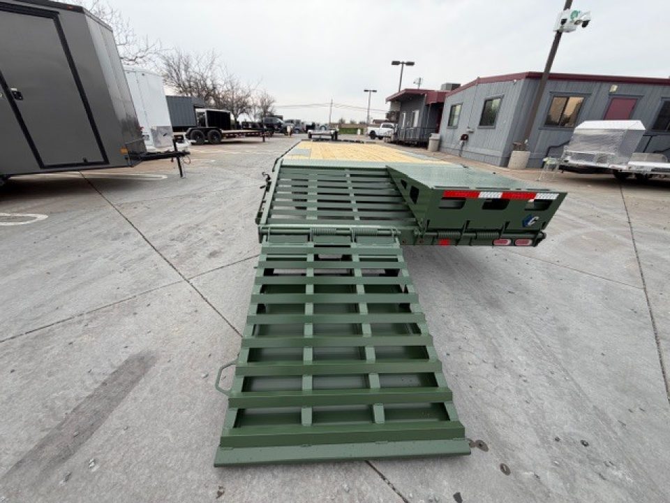 New 2026 Diamond C Trailers DEC207L24X102 8.5FT X 24FT 14.9K GVW Equipment Trailer