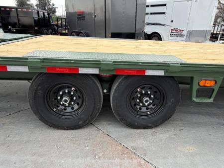 New 2026 Diamond C Trailers DEC207L24X102 8.5FT X 24FT 14.9K GVW Equipment Trailer