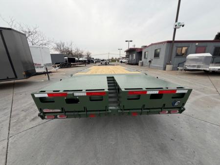 New 2026 Diamond C Trailers DEC207L24X102 8.5FT X 24FT 14.9K GVW Equipment Trailer
