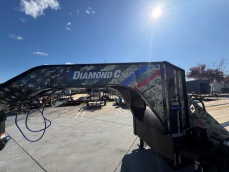 New 2026 Diamond C Trailers FMAX212L35X102 8.5FT X 35FT 25.9K GVW Equipment Trailer