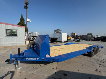 New 2026 Diamond C Trailers GTF206L22X83 6.9FT X 22FT Car Hauler