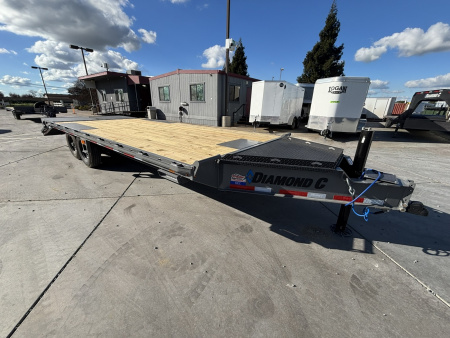 New 2026 Diamond C Trailers DEC207L22X102 8.5FT X 22FT Equipment Trailer