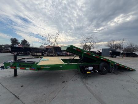 New 2026 Diamond C Trailers DET207L24X102 8.5FT X 24FT 15.5K GVW Tilt Trailer