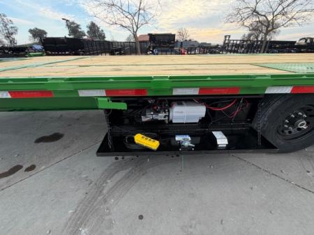 New 2026 Diamond C Trailers DET207L24X102 8.5FT X 24FT 15.5K GVW Tilt Trailer