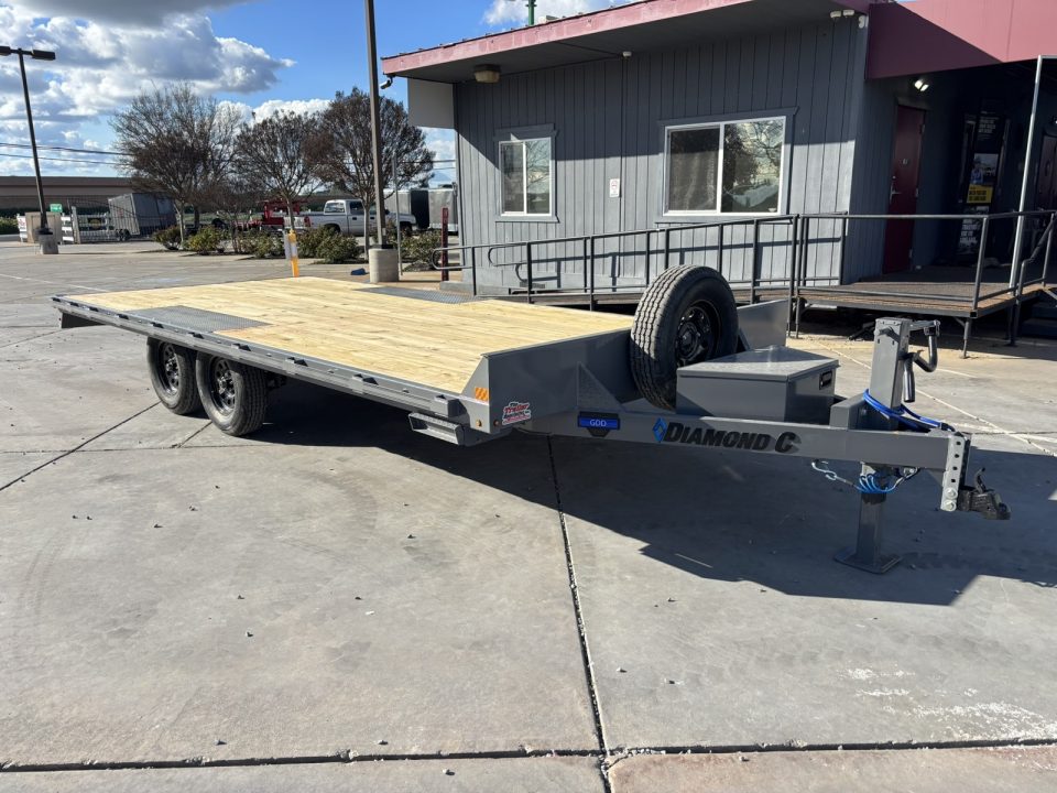 New 2026 Diamond C Trailers GDD235L18X102 8.5FT X 18FT 7K GVW Equipment Trailer