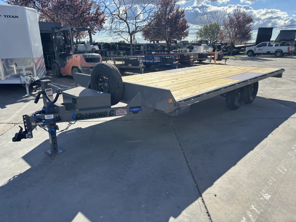 New 2026 Diamond C Trailers GDD235L18X102 8.5FT X 18FT 7K GVW Equipment Trailer