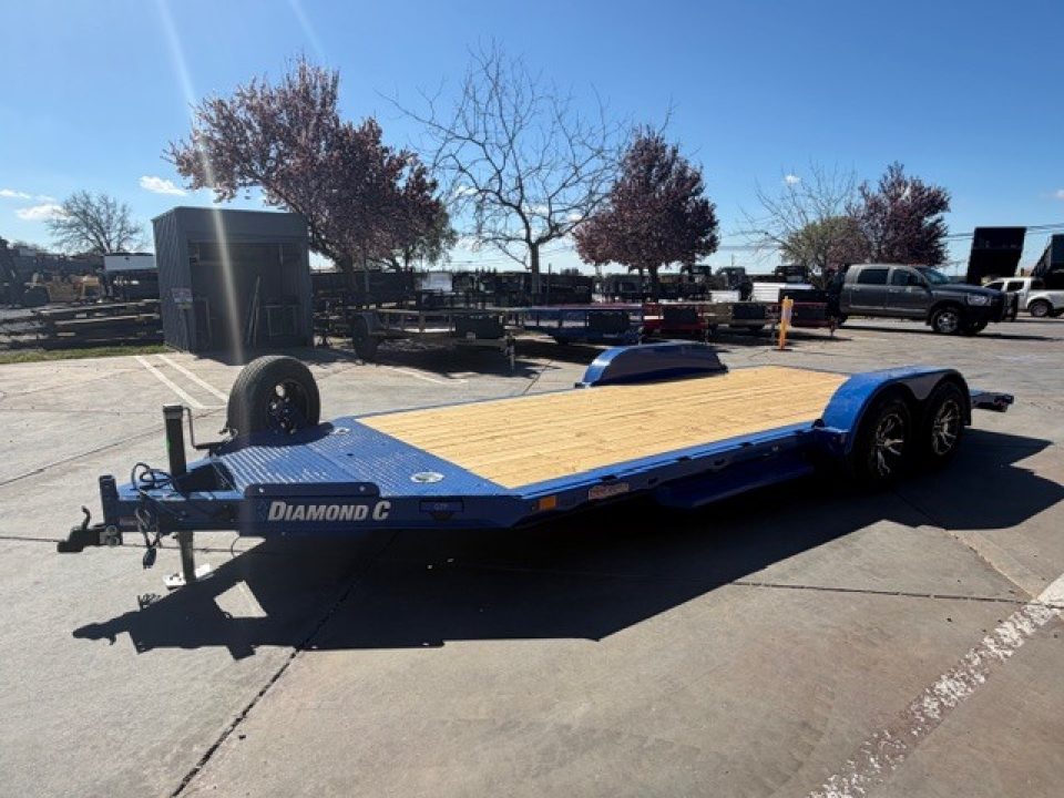 New 2026 Diamond C Trailers GTF235L18X83 7FT X 18FT 7K GVW Car Hauler