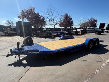 New 2026 Diamond C Trailers GTF235L18X83 7FT X 18FT 7K GVW Car Hauler