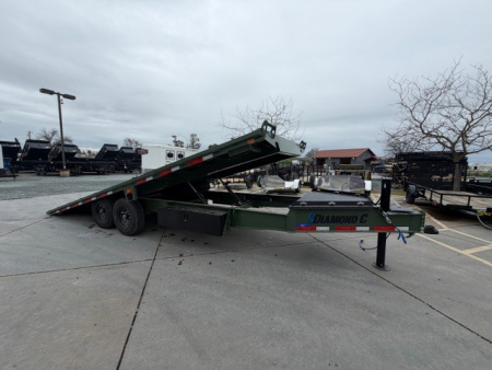 New 2026 Diamond C Trailers DET207L22X102 8.5FT X 22FT Equipment Trailer