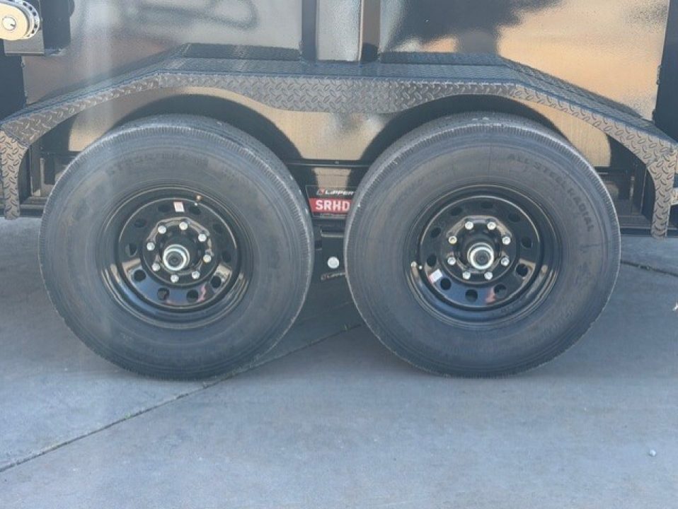 New 2026 Diamond C Trailers LPT20716X82GN P3 7FT X 16FT 15.5K GVW Dump Trailer