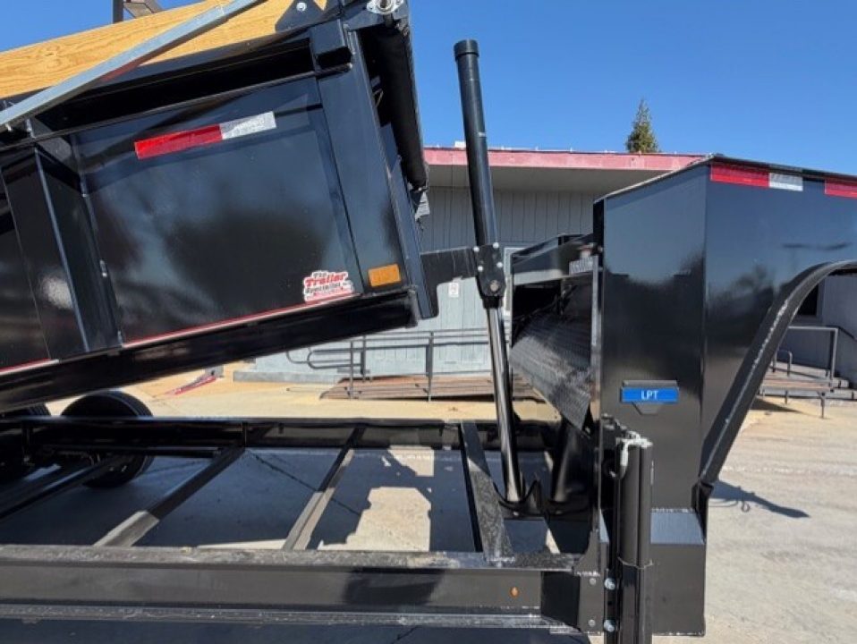 New 2026 Diamond C Trailers LPT20716X82GN P3 7FT X 16FT 15.5K GVW Dump Trailer