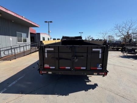New 2026 Diamond C Trailers LPT20716X82GN P3 7FT X 16FT 15.5K GVW Dump Trailer