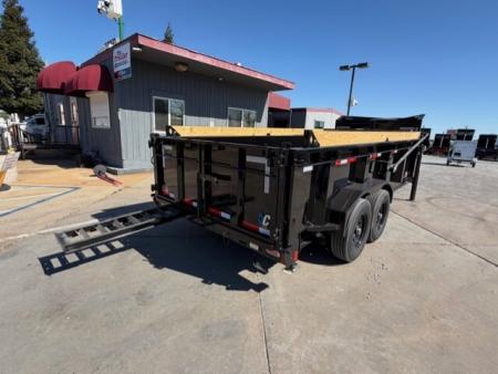 New 2026 Diamond C Trailers LPT20716X82GN P3 7FT X 16FT 15.5K GVW Dump Trailer