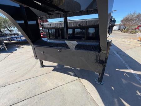 New 2026 Diamond C Trailers LPT20716X82GN P3 7FT X 16FT 15.5K GVW Dump Trailer