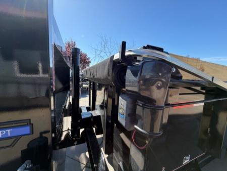 New 2026 Diamond C Trailers LPT20716X82GN P3 7FT X 16FT 15.5K GVW Dump Trailer