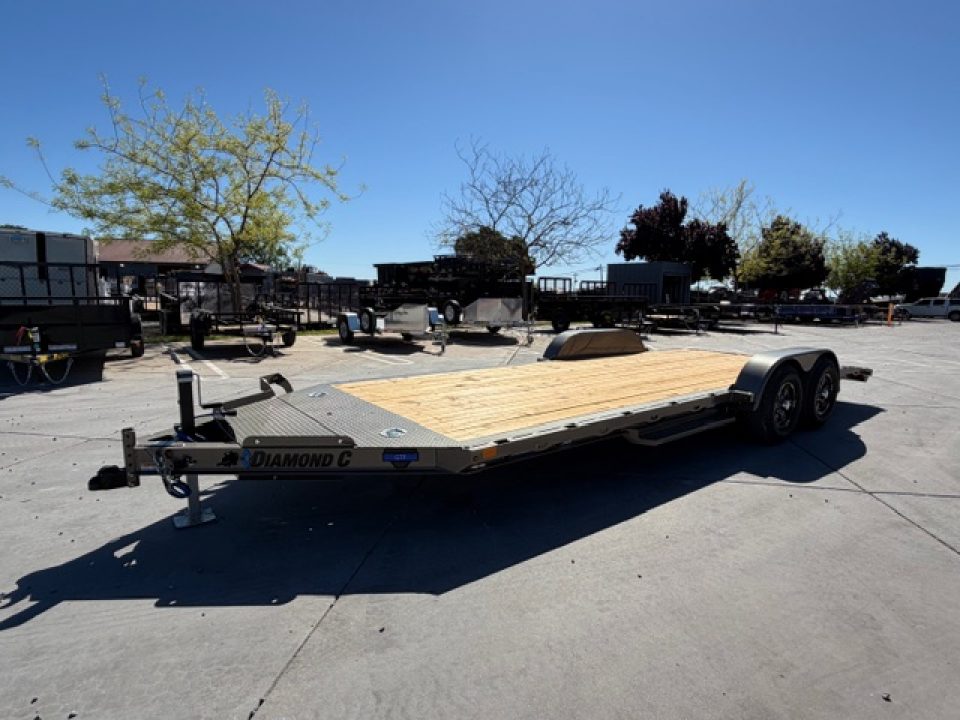 New 2026 Diamond C Trailers GTF206L20X83 7FT X 20FT 9890 GVW Car Hauler