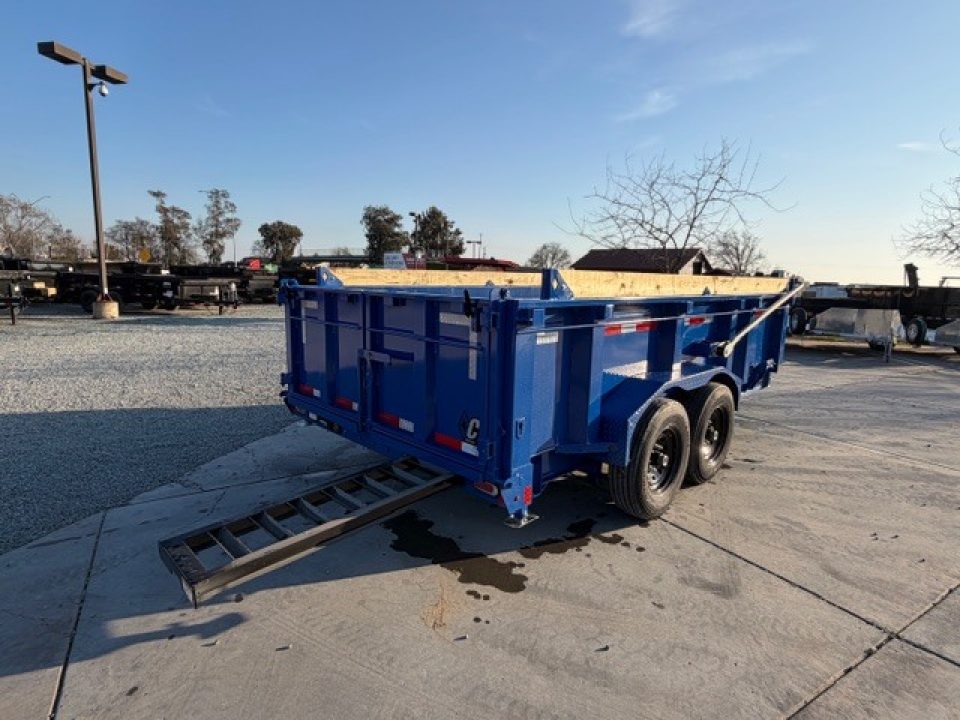 New 2026 Diamond C Trailers LPT207L14X82 7FT X 14FT 14.9GVW Dump Trailer