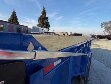 New 2026 Diamond C Trailers LPT207L14X82 7FT X 14FT 14.9GVW Dump Trailer