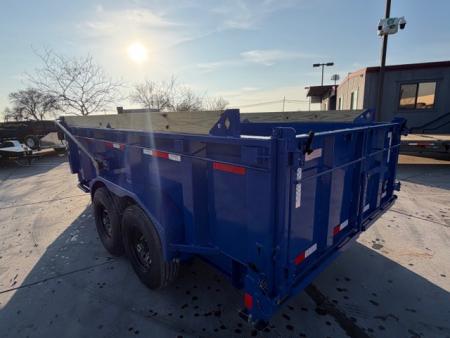 New 2026 Diamond C Trailers LPT207L14X82 7FT X 14FT 14.9GVW Dump Trailer