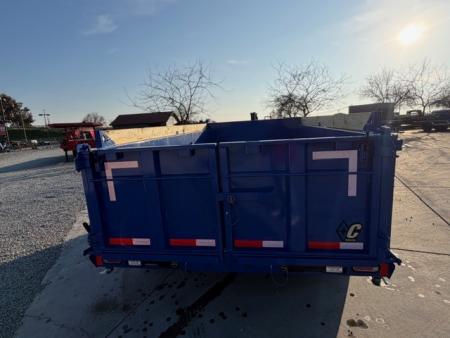 New 2026 Diamond C Trailers LPT207L14X82 7FT X 14FT 14.9GVW Dump Trailer