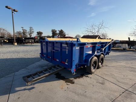 New 2026 Diamond C Trailers LPT207L14X82 7FT X 14FT 14.9GVW Dump Trailer