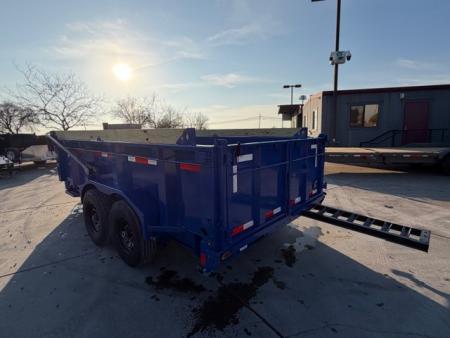 New 2026 Diamond C Trailers LPT207L14X82 7FT X 14FT 14.9GVW Dump Trailer