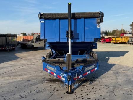 New 2026 Diamond C Trailers LPT207L14X82 7FT X 14FT 14.9GVW Dump Trailer