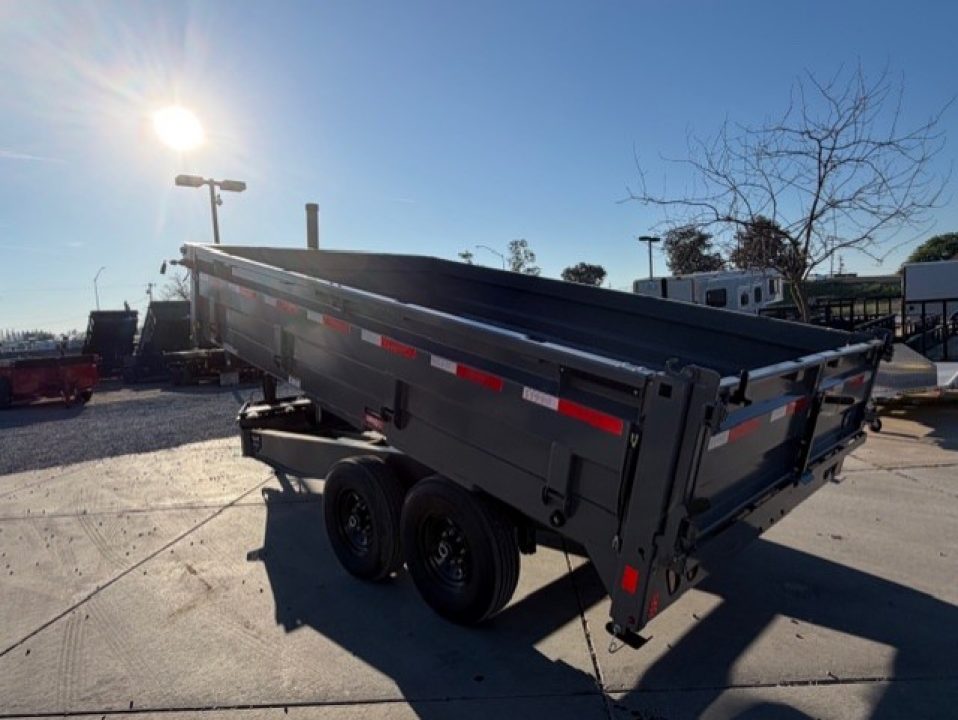 New 2026 Diamond C Trailers DOD207L14X96 8FT X 14FT 14.9K GVW Dump Trailer