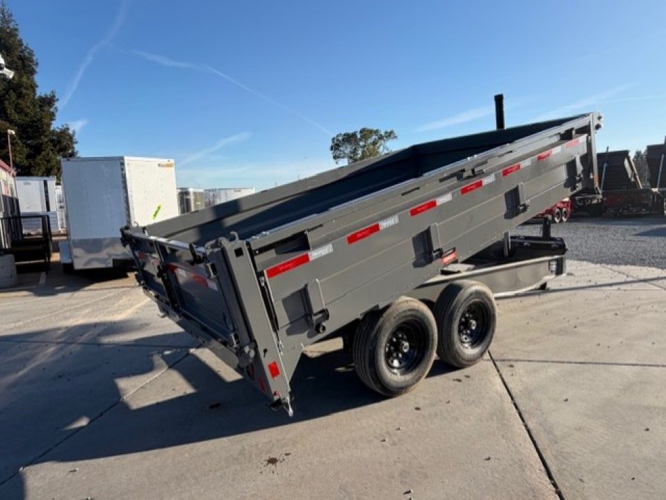 New 2026 Diamond C Trailers DOD207L14X96 8FT X 14FT 14.9K GVW Dump Trailer