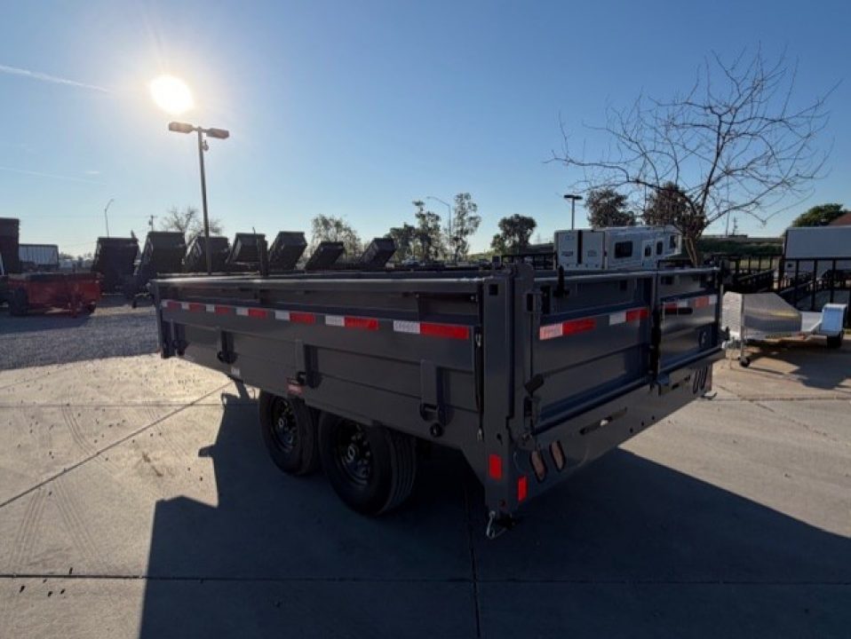 New 2026 Diamond C Trailers DOD207L14X96 8FT X 14FT 14.9K GVW Dump Trailer