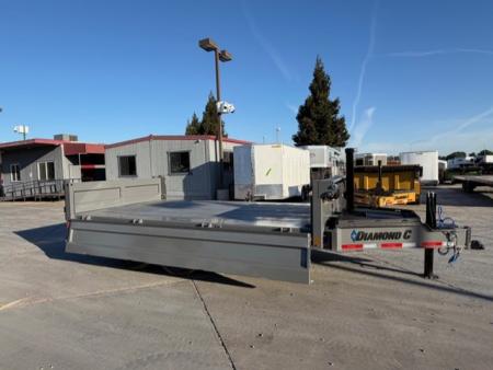 New 2026 Diamond C Trailers DOD207L14X96 8FT X 14FT 14.9K GVW Dump Trailer