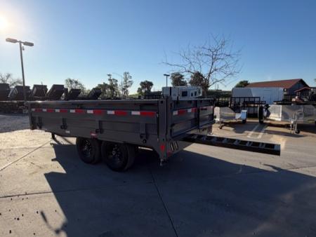 New 2026 Diamond C Trailers DOD207L14X96 8FT X 14FT 14.9K GVW Dump Trailer
