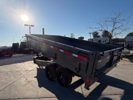 New 2026 Diamond C Trailers DOD207L14X96 8FT X 14FT 14.9K GVW Dump Trailer