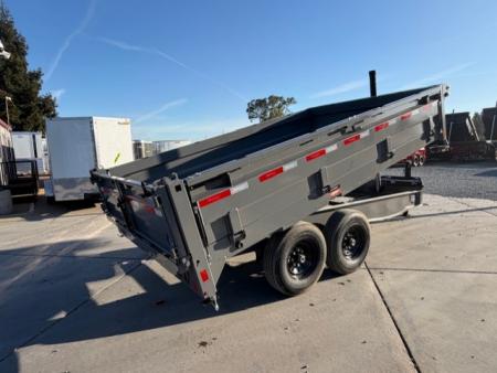 New 2026 Diamond C Trailers DOD207L14X96 8FT X 14FT 14.9K GVW Dump Trailer