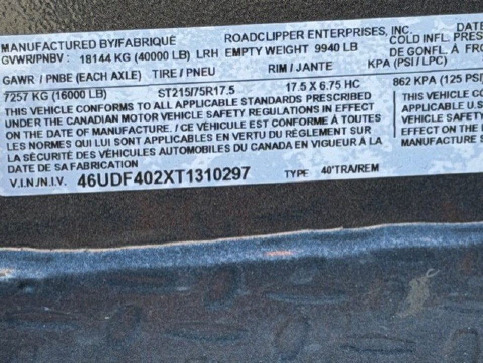 New 2026 Diamond C Trailers FMAX216L40X102 8.5FT X 40FT 40K GVW Equipment Trailer