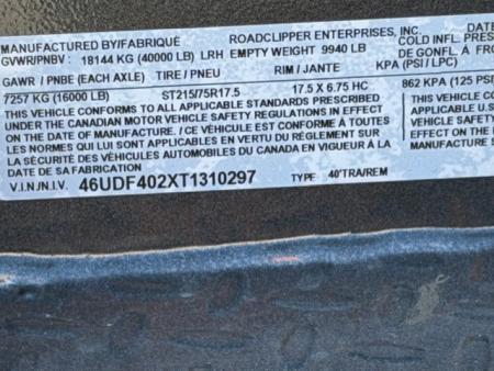 New 2026 Diamond C Trailers FMAX216L40X102 8.5FT X 40FT 40K GVW Equipment Trailer