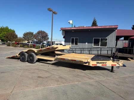 New 2026 Diamond C Trailers HXD207L24X102 8.5FT X 24FT Equipment Trailer