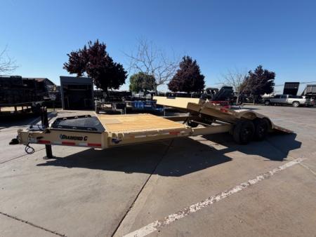 New 2026 Diamond C Trailers HXD207L24X102 8.5FT X 24FT 14.9K GVW Tilt Trailer