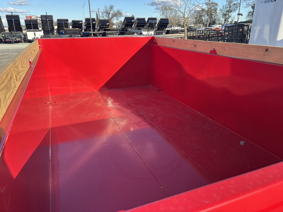New 2026 Diamond C Trailers MDT206L12X77 P3 6.5FT X 12FT 9890GVW Dump Trailer