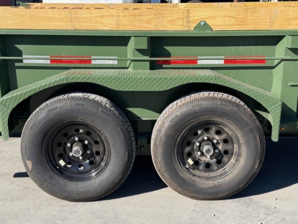 New 2026 Diamond C Trailers MDT206L12X77 6.5FT X 12FT 9890 GVW Dump Trailer