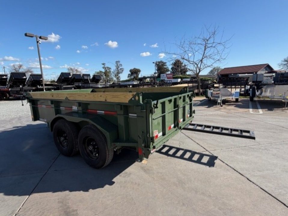 New 2026 Diamond C Trailers MDT206L12X77 6.5FT X 12FT 9890 GVW Dump Trailer