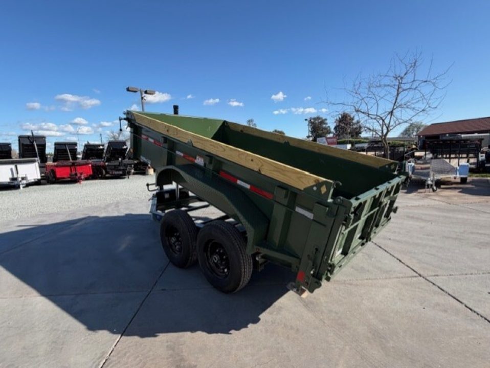 New 2026 Diamond C Trailers MDT206L12X77 6.5FT X 12FT 9890 GVW Dump Trailer