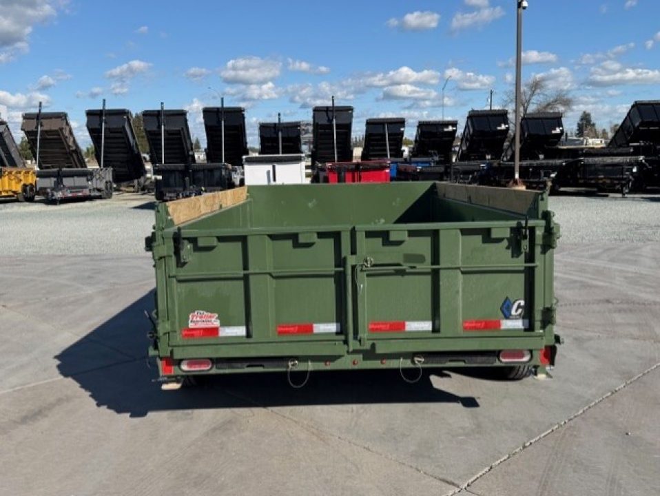 New 2026 Diamond C Trailers MDT206L12X77 6.5FT X 12FT 9890 GVW Dump Trailer