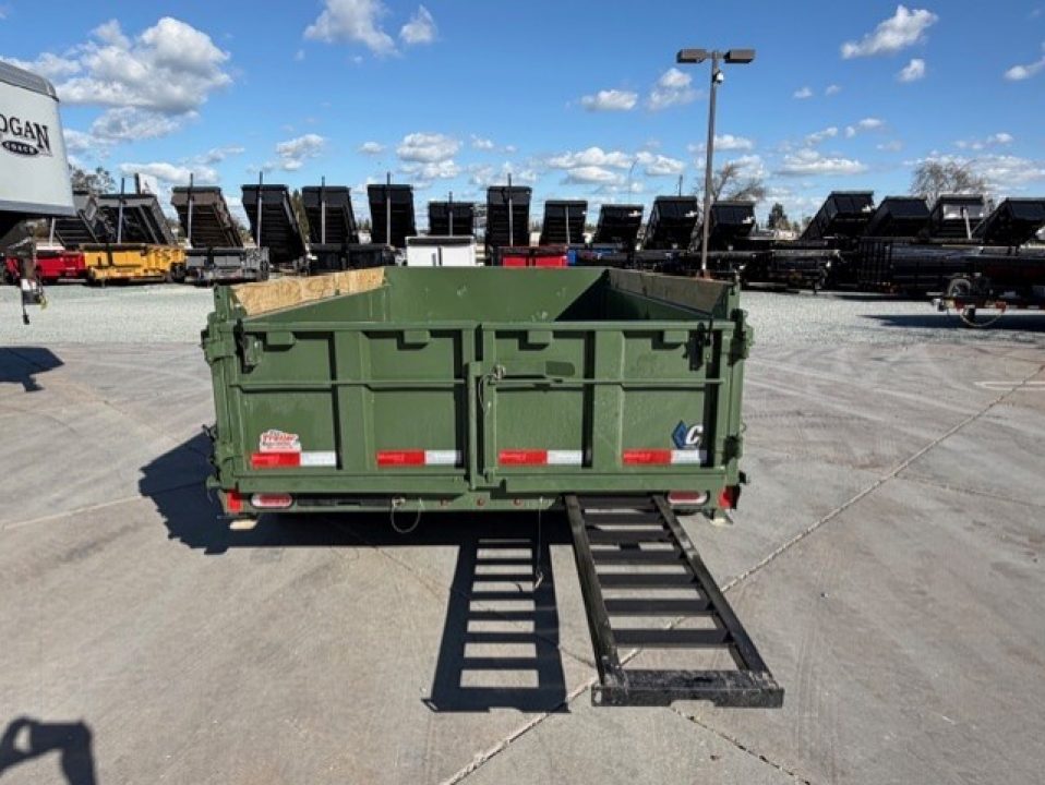 New 2026 Diamond C Trailers MDT206L12X77 6.5FT X 12FT 9890 GVW Dump Trailer