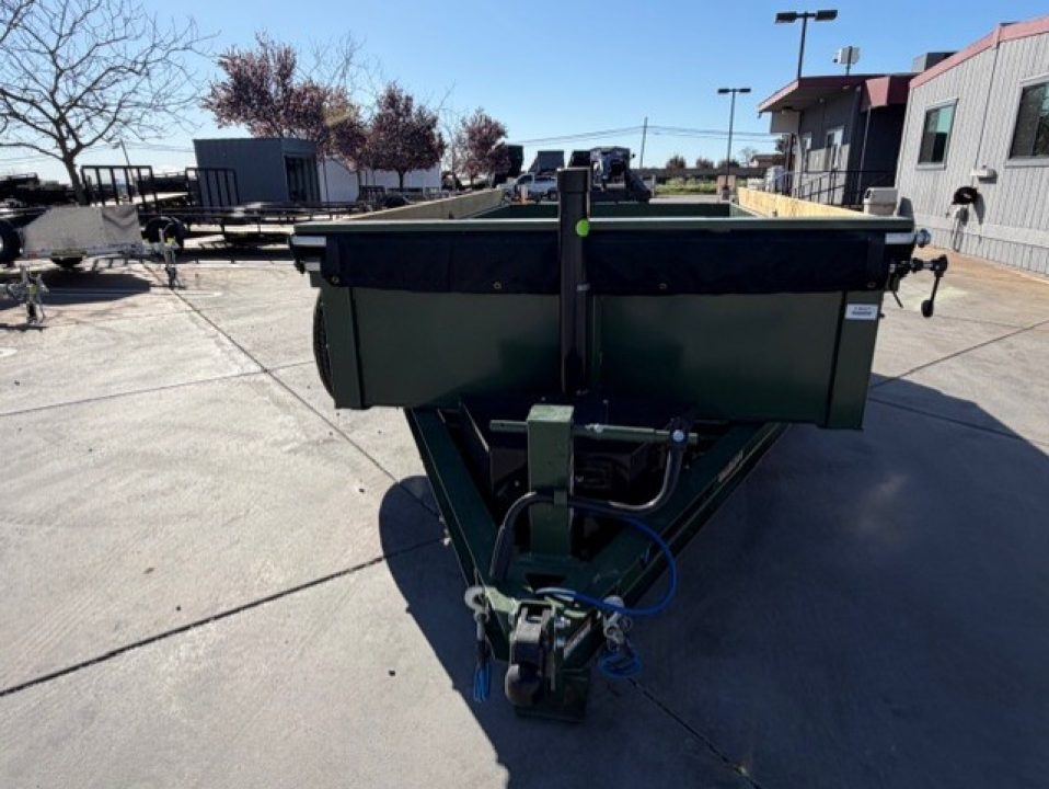 New 2026 Diamond C Trailers MDT206L12X77 6.5FT X 12FT 9890 GVW Dump Trailer