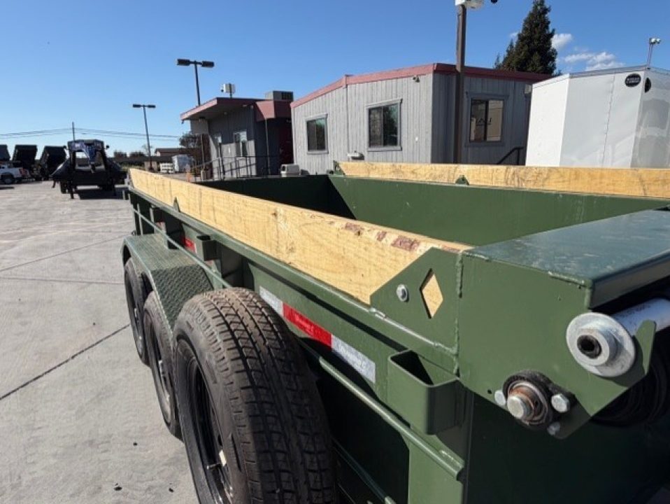 New 2026 Diamond C Trailers MDT206L12X77 6.5FT X 12FT 9890 GVW Dump Trailer