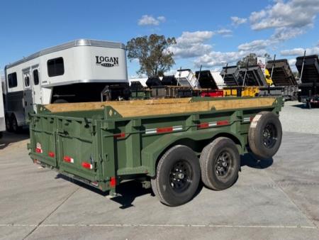 New 2026 Diamond C Trailers MDT206L12X77 6.5FT X 12FT 9890 GVW Dump Trailer