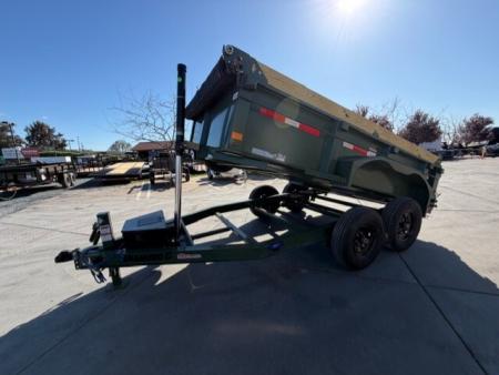 New 2026 Diamond C Trailers MDT206L12X77 6.5FT X 12FT 9890 GVW Dump Trailer