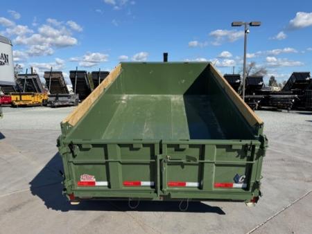 New 2026 Diamond C Trailers MDT206L12X77 6.5FT X 12FT 9890 GVW Dump Trailer