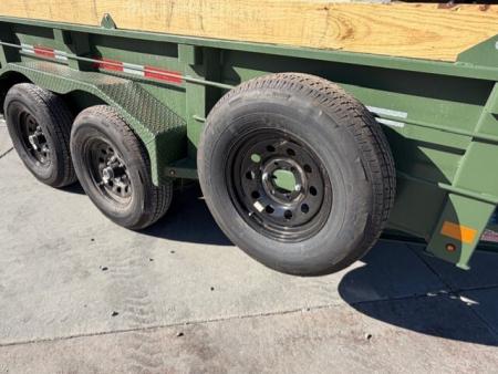 New 2026 Diamond C Trailers MDT206L12X77 6.5FT X 12FT 9890 GVW Dump Trailer